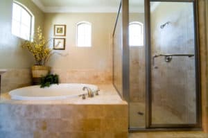 Garden Tub & Shower